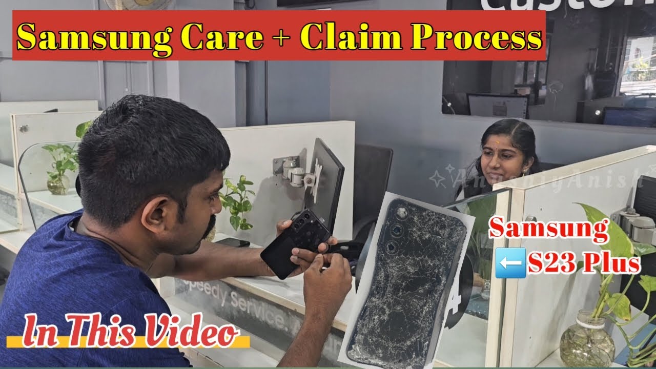Samsung Care+ Claim Process in Tamil |💯👍 Accidental Damage & Liquid Damage Protection Plan #samsung