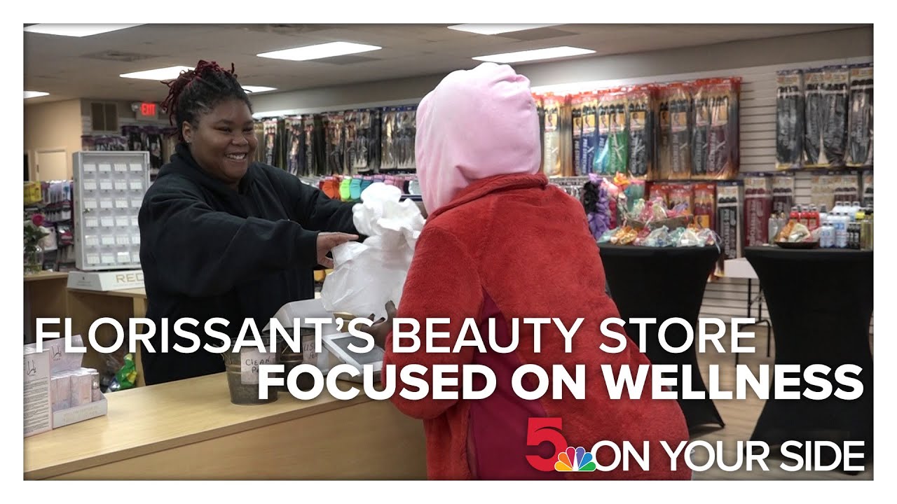 Black-owned beauty supply store reopens with focus on wellness in Florissant