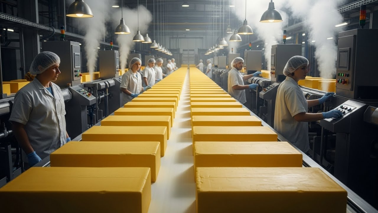 Como 10.000 Litros de Leite Viram Manteiga: O Processo Industrial