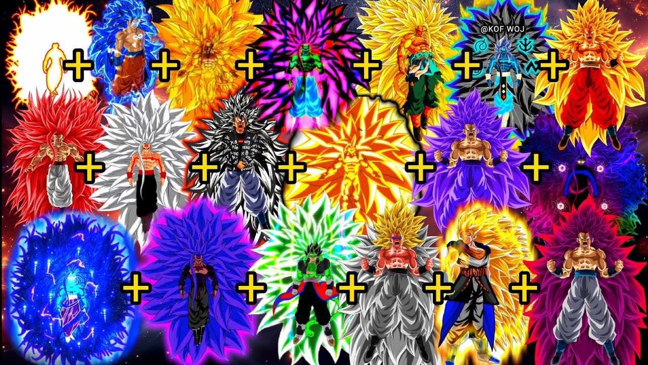 Who is Strongest? | Fusion of Every Super Saiyan Infinity Part 2 🔥 | Road to 49k Subs!