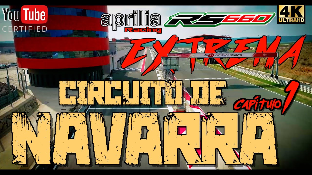 Circuito de NAVARRA: Aprilia RS660 EXTREMA -EP1- !!! [4K]