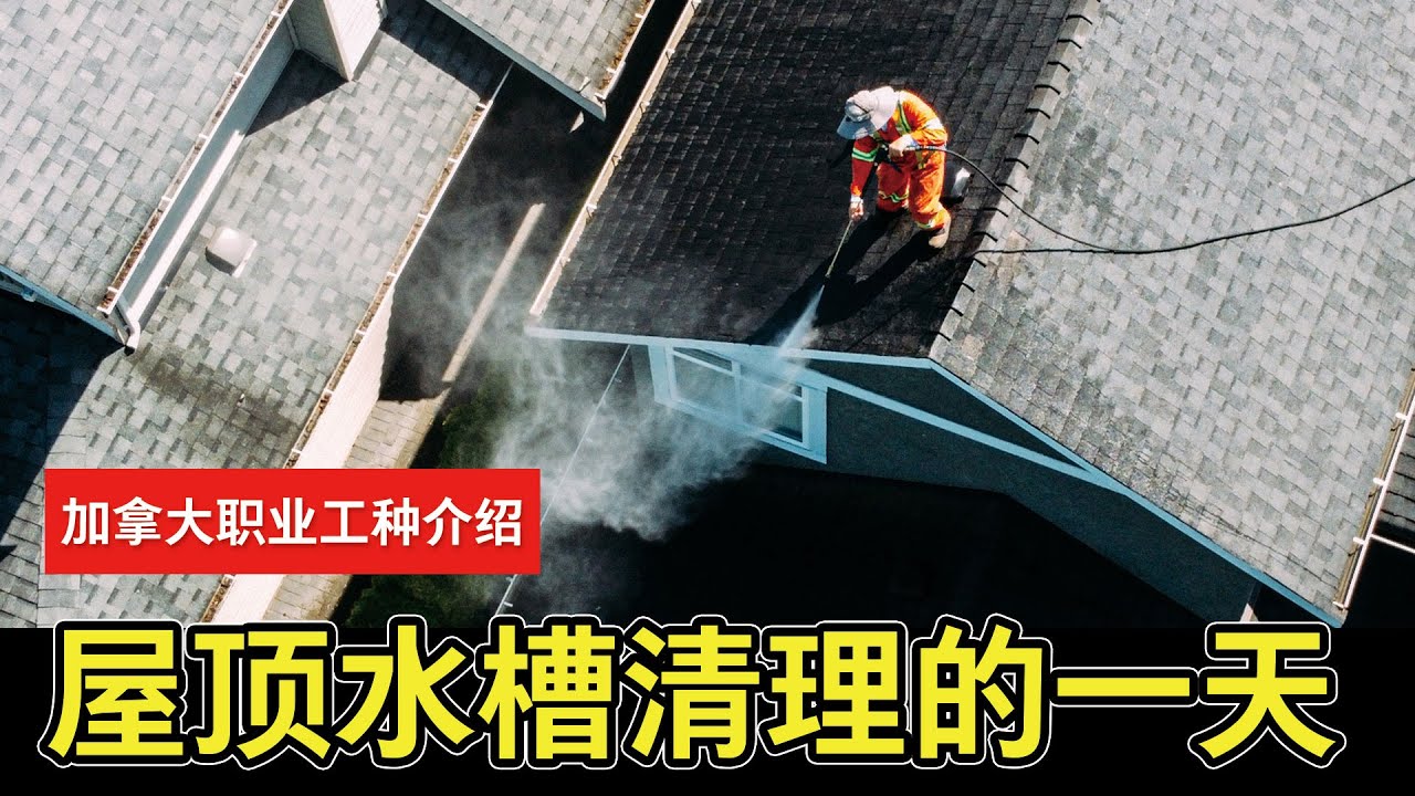【YOUZANG】视频揭秘温哥华屋顶清理行业，全程都是知识点～
