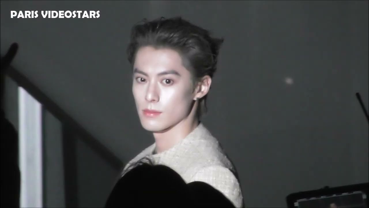 Dylan Wang @ Paris 20 january 2026 for Fashion Week show Louis Vuitton