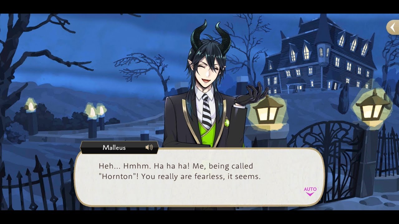 [Twisted Wonderland] Second Meeting with Malleus + Calling Him 