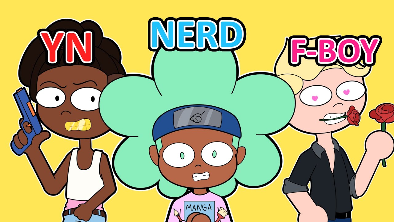 TYPES OF GUYS IN HIGH SCHOOL
