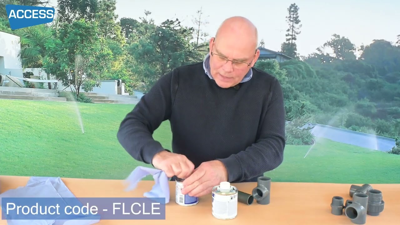 Solvent Cement for UPVC Irrigation Pipe: Installation Tutorial