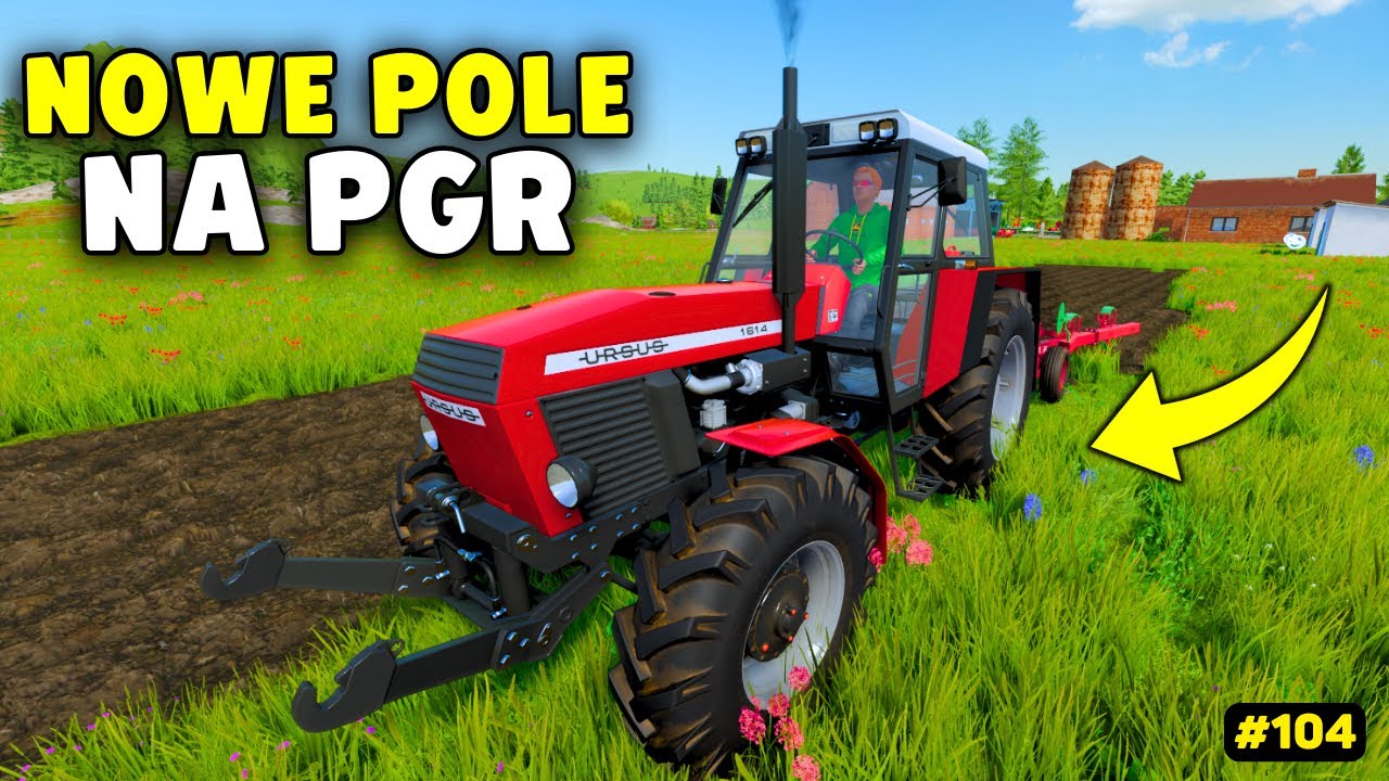 PROBLEMY Z PGR i pierwsze pole zrobione URSUSEM 👉 0$ START na mapie NO MAN'S LAND #104