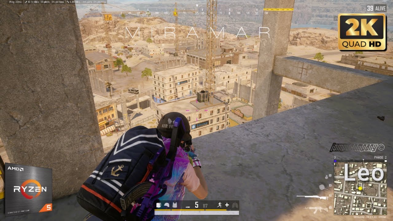 PUBG : BATTLEGROUNDS 2025 | AMD Ryzen 5 5600G | RX 6700 XT | Ram DDR4 32GB 3600Mhz (OC) | 2K