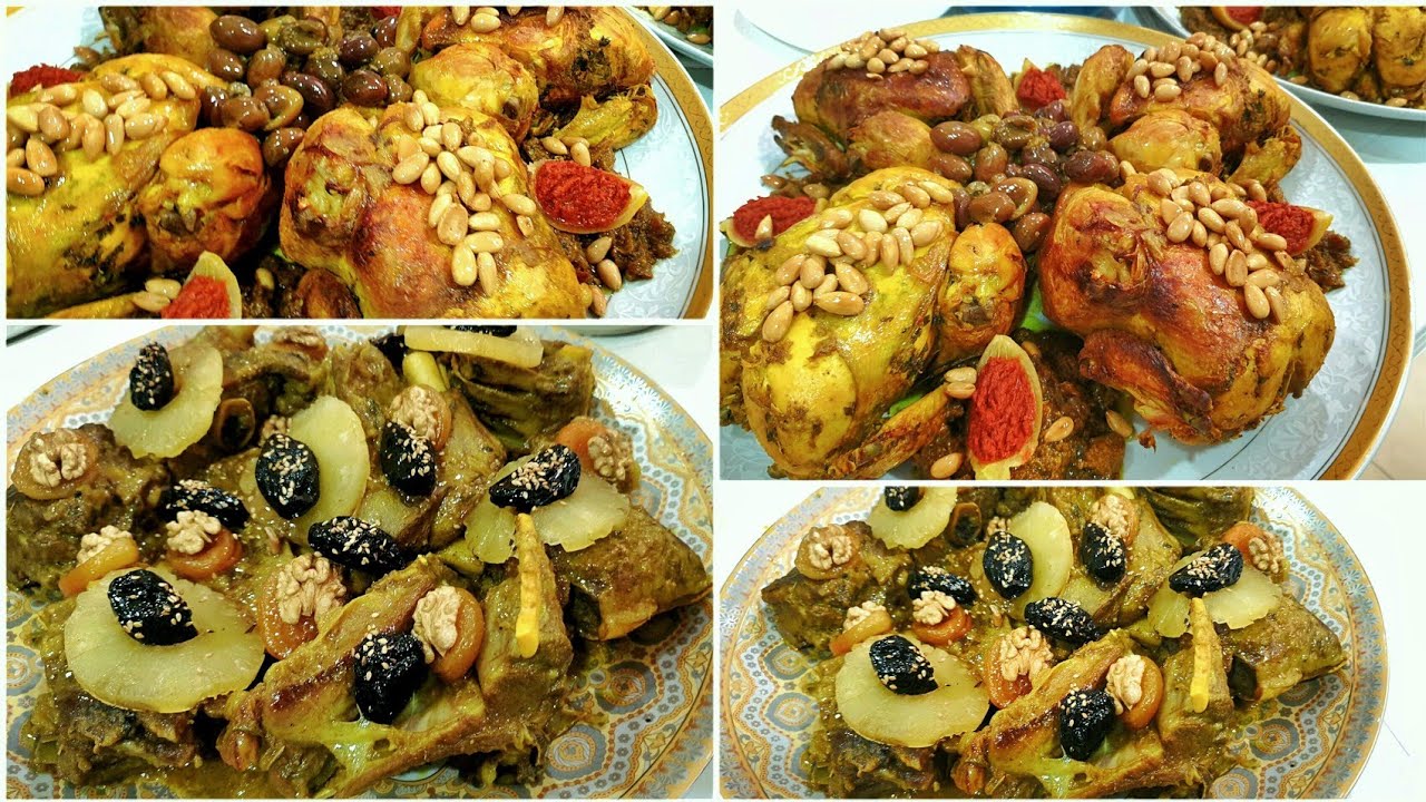عراضة عائلية شاركت معاكم جوج اطباق دجاج محمر مدغمر و لحم معسل بجميع اسرار نجاحها بحال ديال الأعراس👌