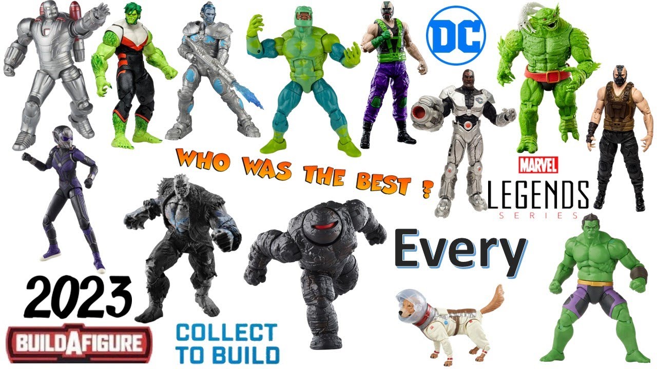 Every 2023 BAF - Marvel Legends & DC Multiverse McFarlane Toys - plus Top 10 list