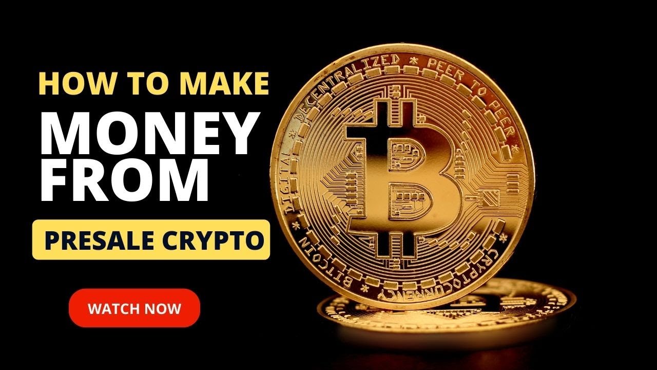 how to make money from presale crypto