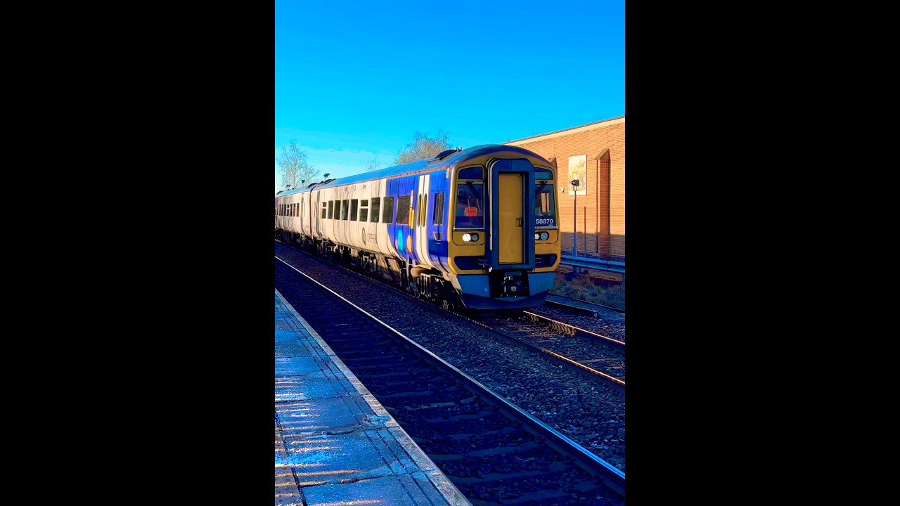 Train Arriving At Littleborough 