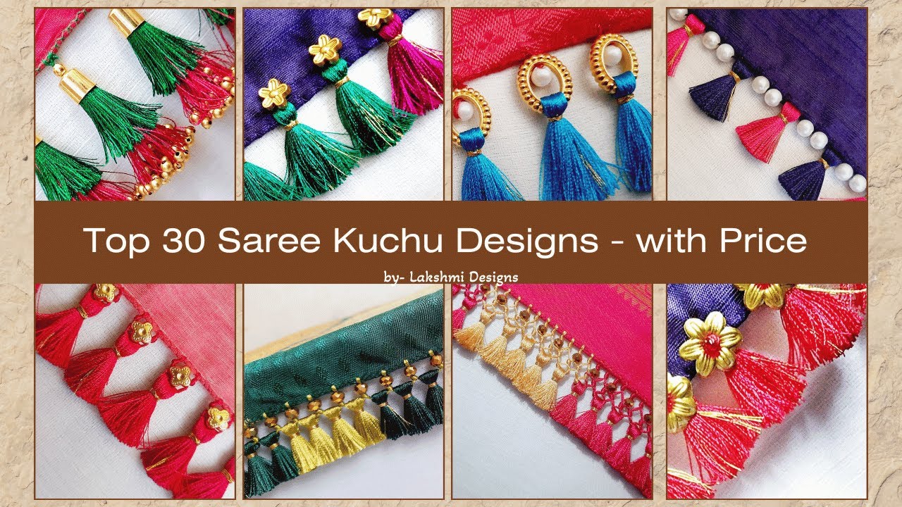 30 Gorgeous Saree Kuchu Designs You Need to See! | Best Saree Tassels with Prices! 
