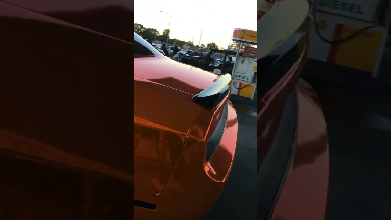 CHROME ORANGE WRAPPED CHALLENGER ON 34S 