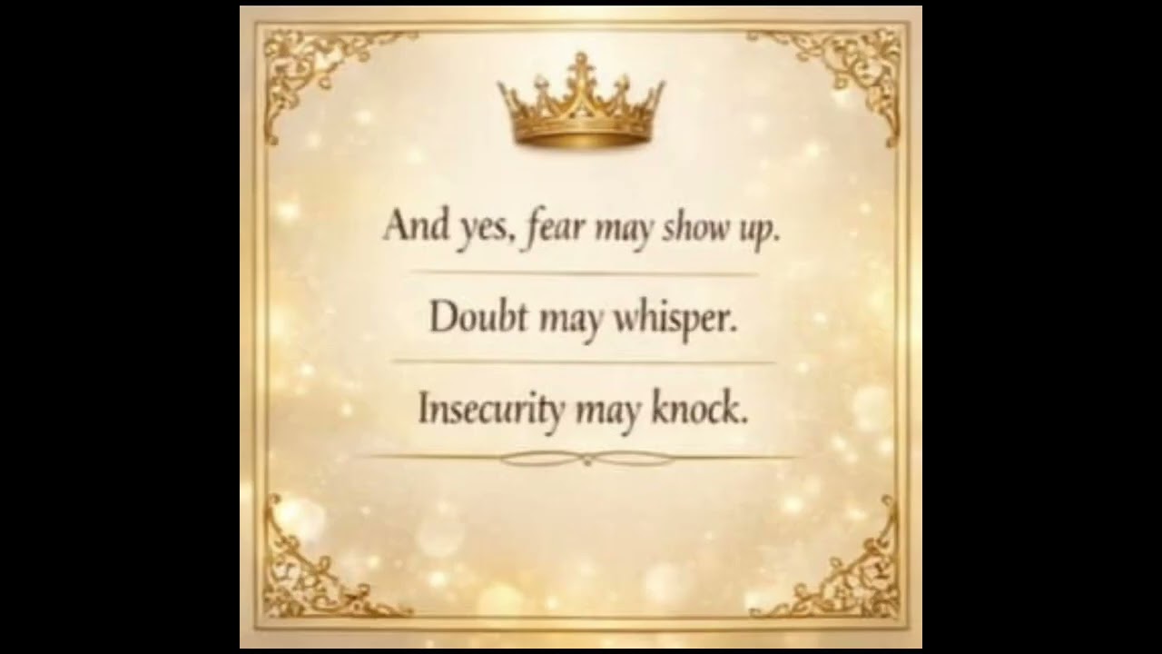 Sis… hear me clearly: this is NOT the season to play small. 👑This is not your shrinking season.