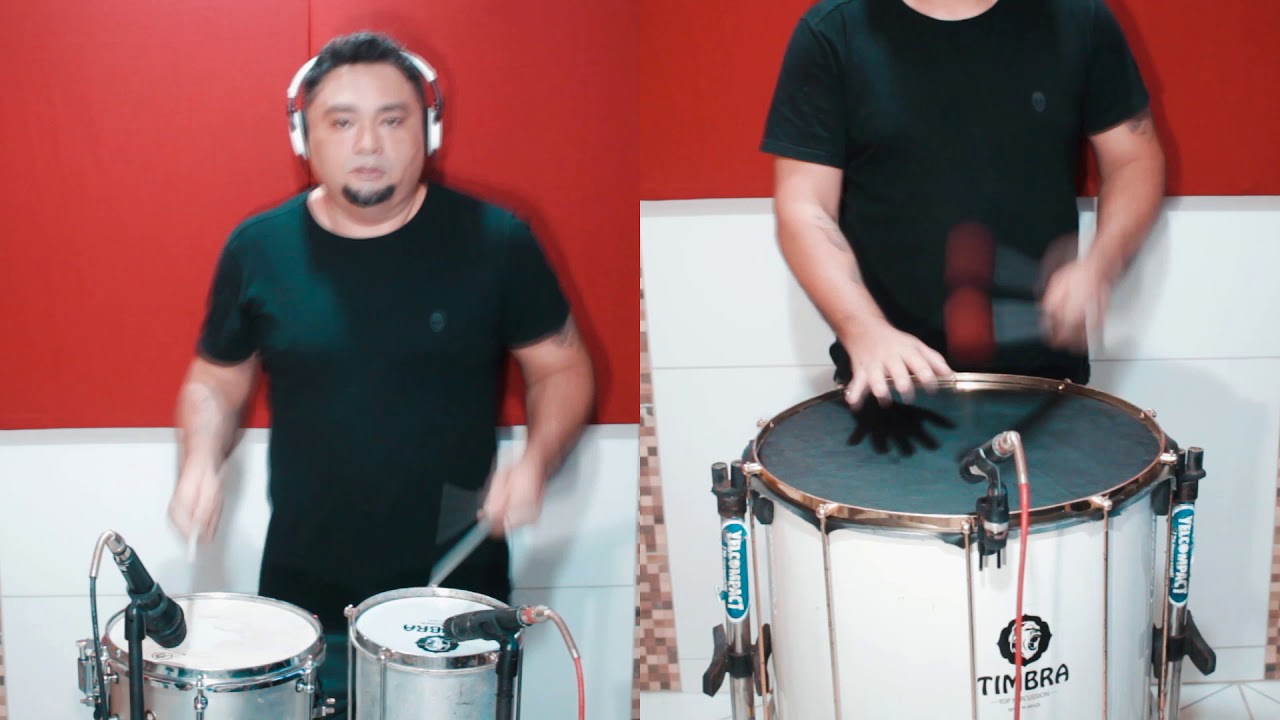 RECORDING THE PERCUSSION | GRAVANDO A PERCUSSÃO | AntonioChina