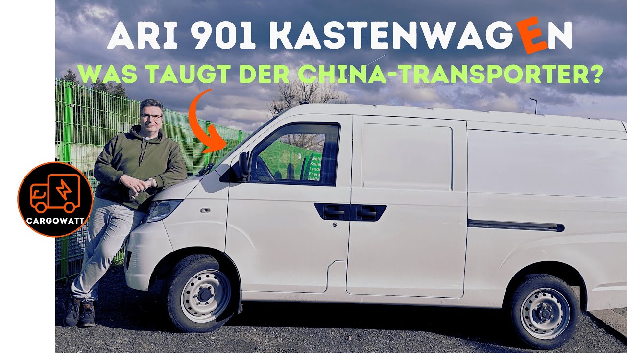 ARI 901: Chinesischer Elektro-Transporter aus Deutschland im Test | Review | Fahrbericht | 2024
