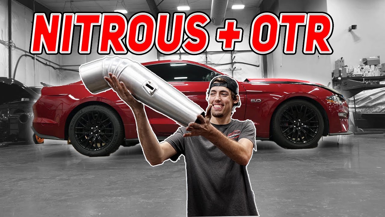 OTR INTAKE ON A MUSTANG !!