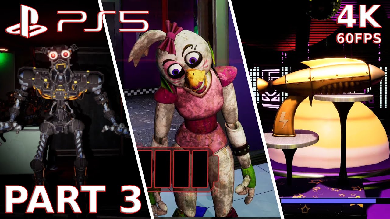 Fazer Blast | Playthrough | FNAF: Security Breach | Gameplay #3 | No Commentary | PS5 4K 60FPS