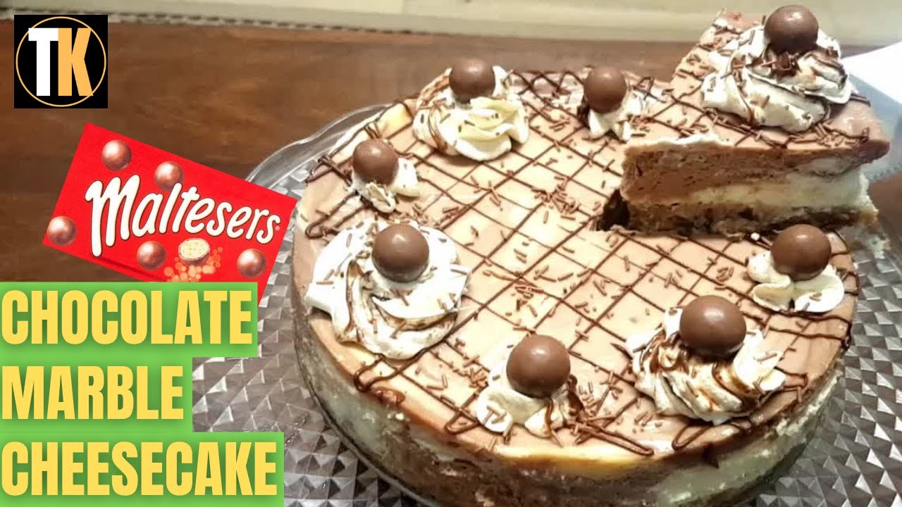 How to Make a Chocolate Marble Cheesecake