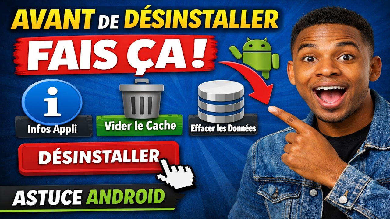 Avant de désinstaller une application Android, fais ça ! (Astuce importante)