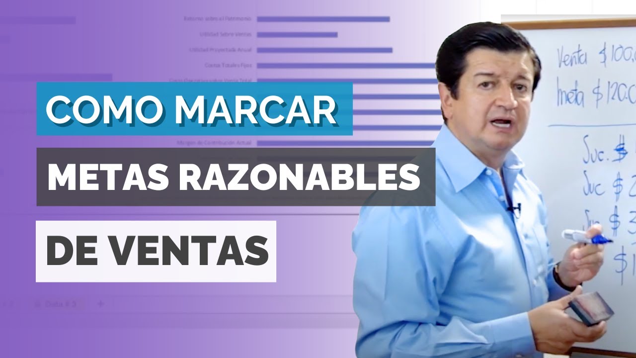 Cómo ESTABLECER METAS de VENTAS en una EMPRESA | Video 113