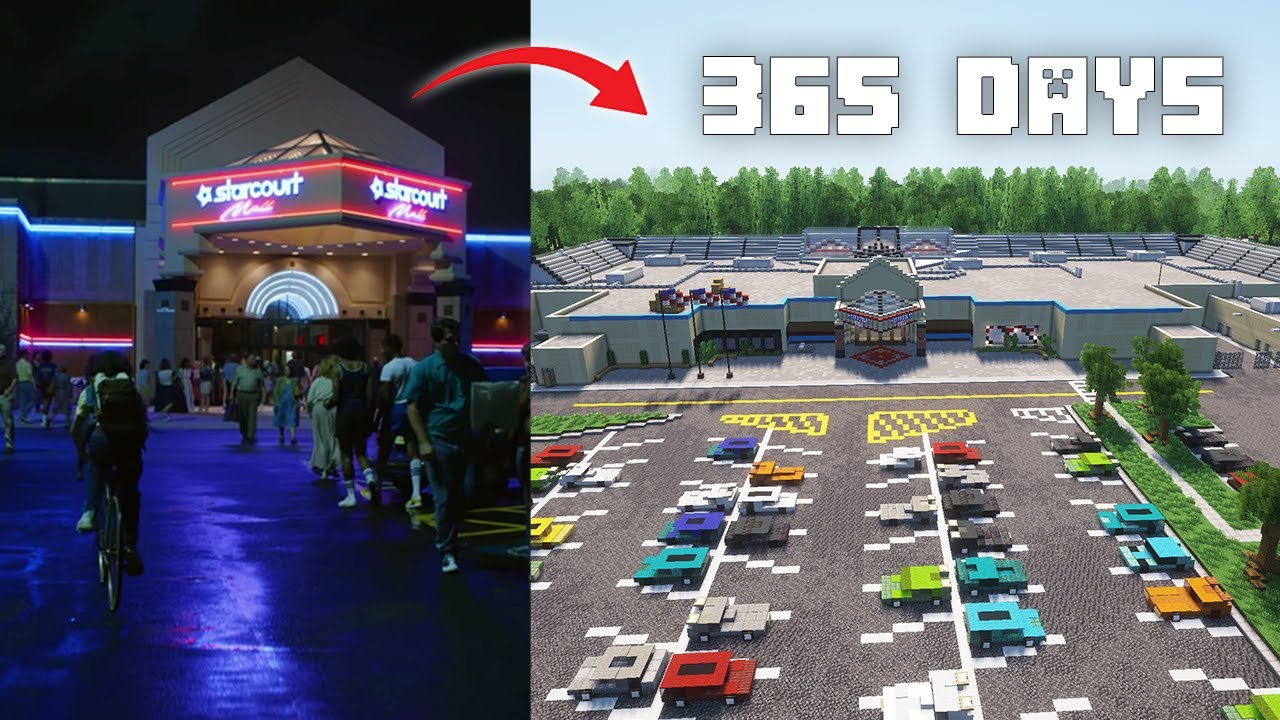 I Spent 365 Days Building Stranger Things in Minecraft
