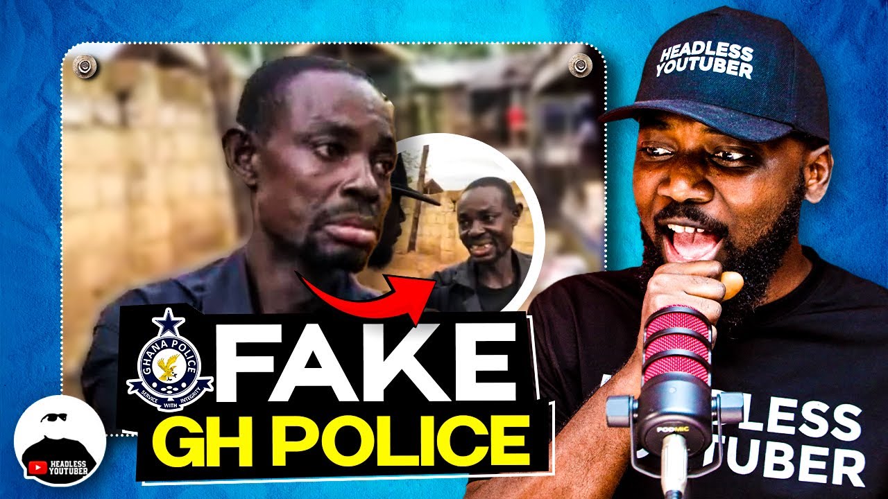 Fake Policeman Arrested 🤣. Herh Ghana