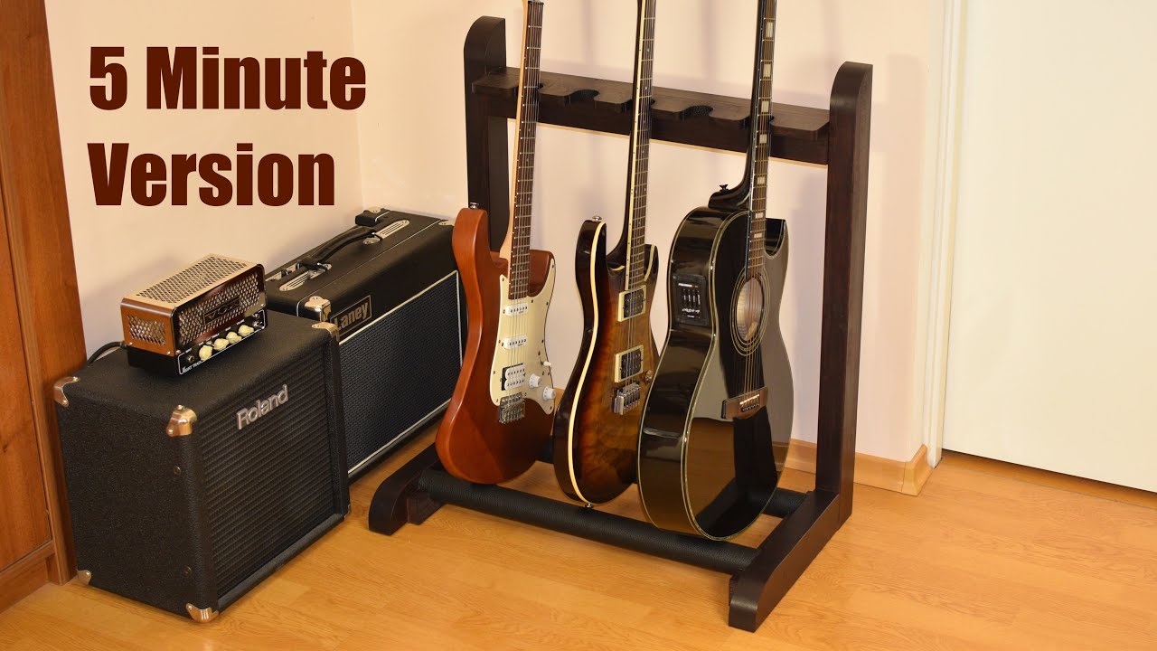 Making a Guitar Stand in 5 minutes