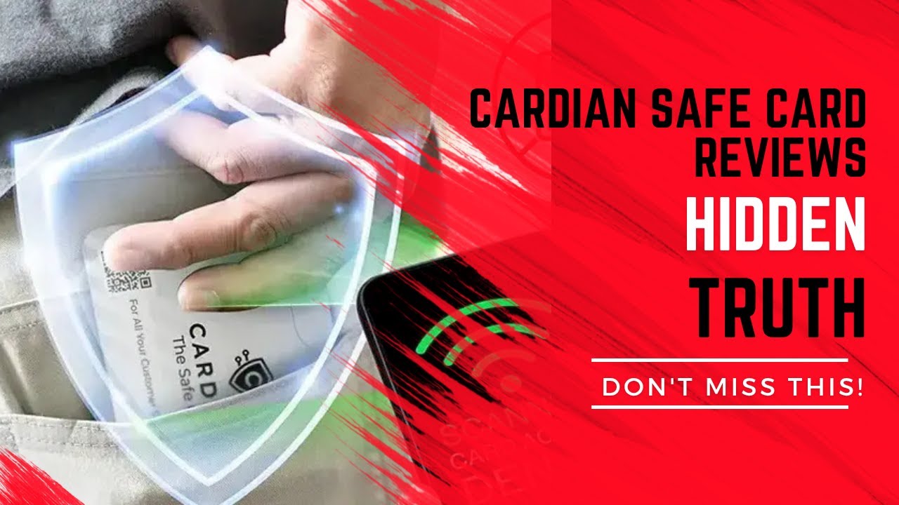 Cardian Safe Card Reviews 2025 - HIDDEN Truth About Cardian Safe Card &mdash; Legit Or NOT?