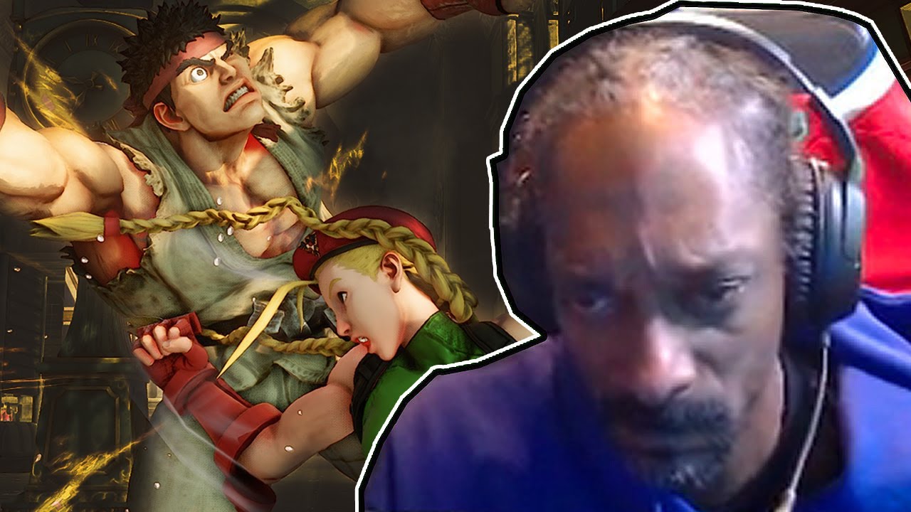 Snoop Dogg hates Street Fighter V (Snoop Dogg Rage Quit)