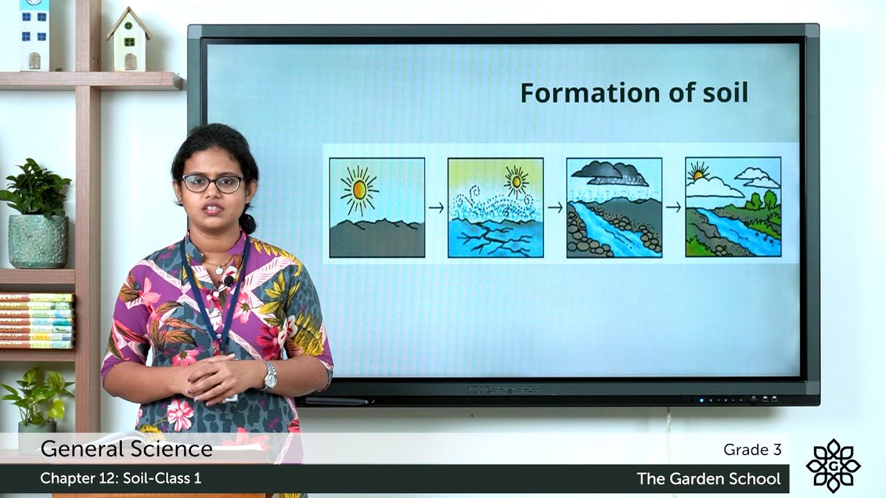 Grade 3 General Science Chapter 12 Class 1 Formation of Soil and Types of Soil