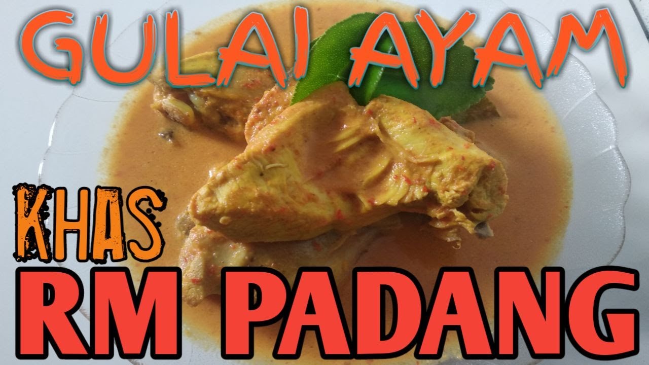 RESEP GULAI AYAM PADANG Khas RM Padang