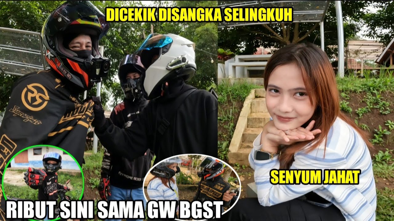 BAWA CEWEK CANTIK DI SANGKA SELINGKUH SAMPE BAKU HAN_TAM DI SAMPERIN COWOKNYA