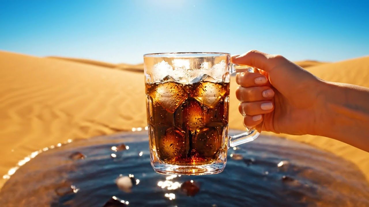 Satisfying AI ASMR Oasis in the Desert &ndash; Cool Drink in the Heat (Part 73)