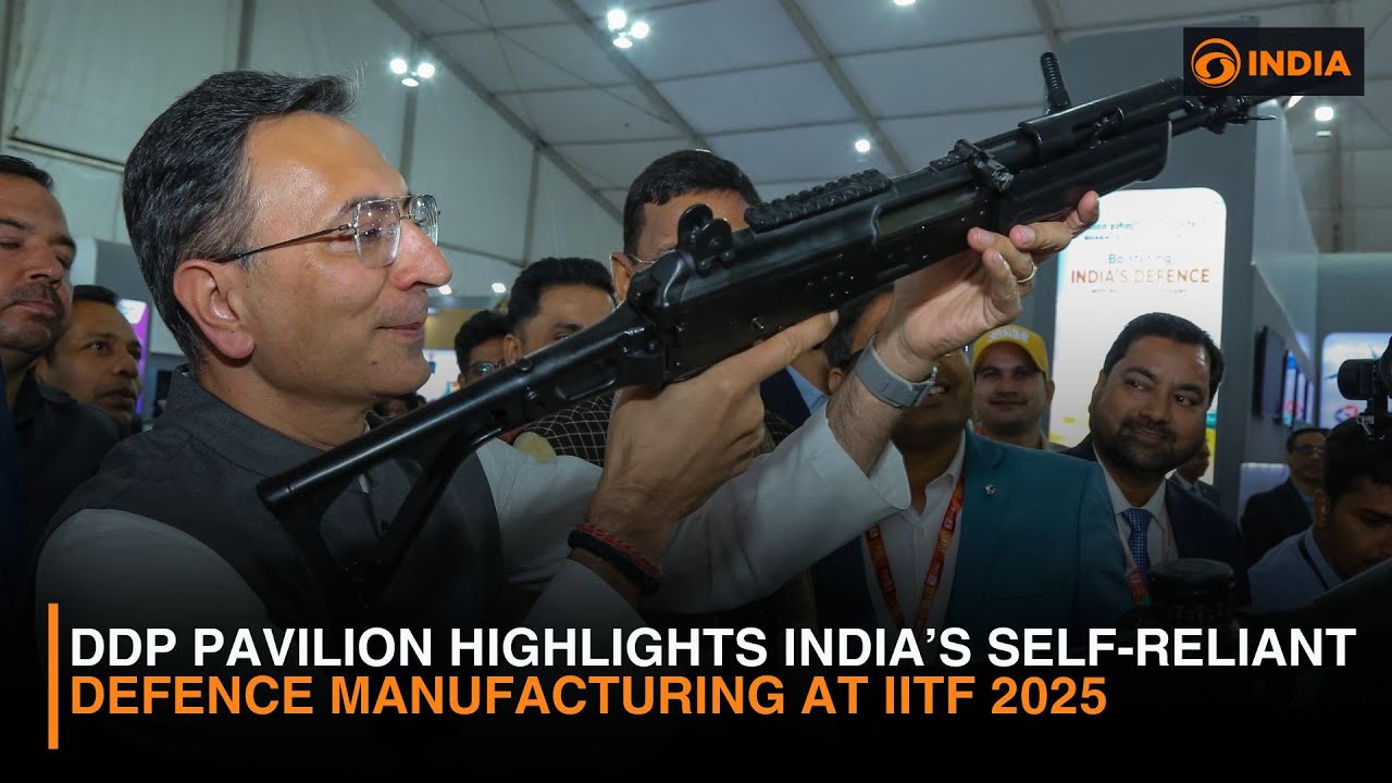 DDP Pavilion Highlights India&rsquo;s Self-Reliant Defence Manufacturing at IITF 2025