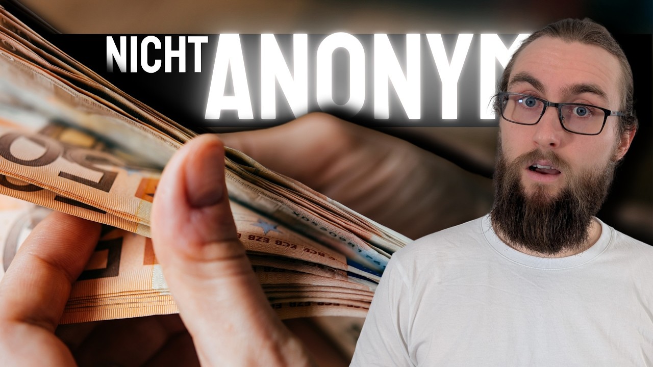 Bargeld ist NICHT so anonym wie du denkst...