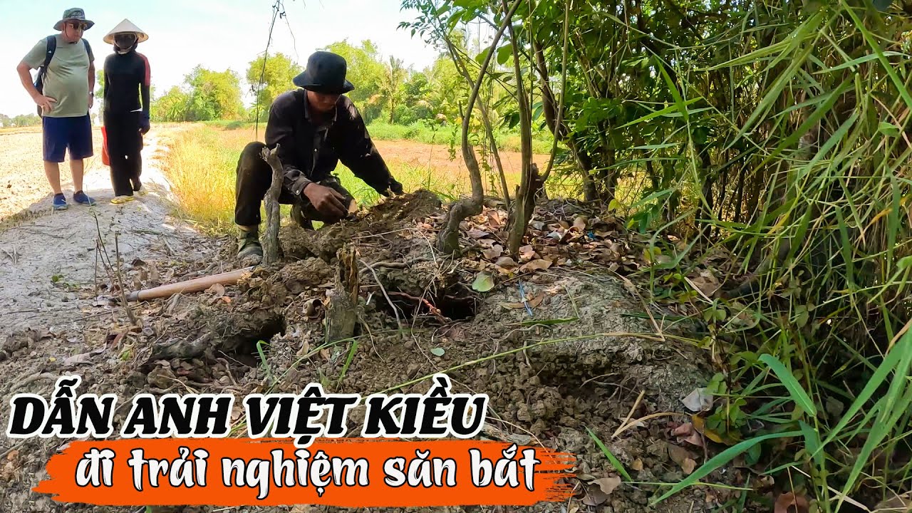 Chuyến trải nghiệm săn bắt cùng anh việt kiều về thăm quê hương | TGSB #828