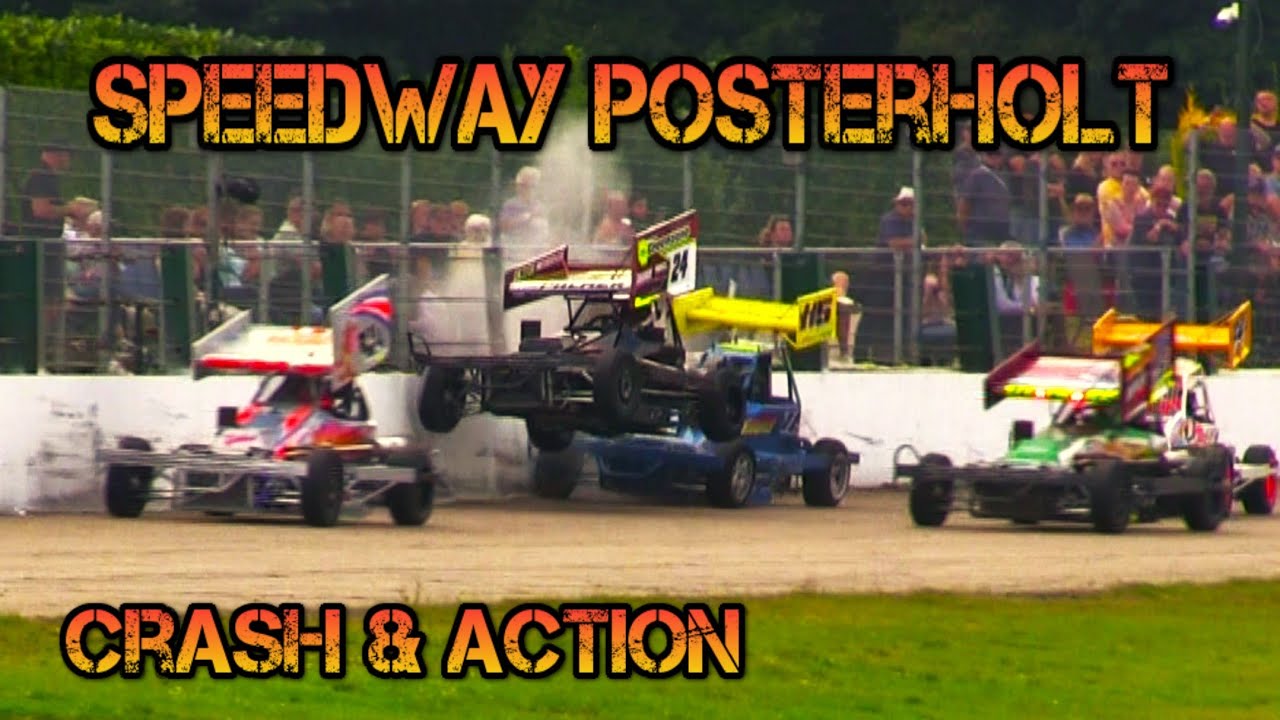 Speedway Posterholt 25/8/2024: Crash & Action