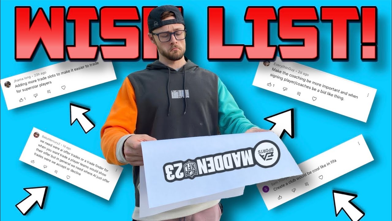 The Ultimate Madden 23 Subscriber Wishlist!