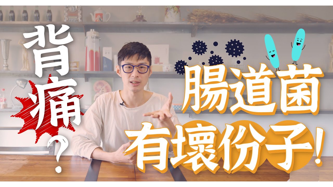 腰背痛、關節卡，腸道壞菌在作怪！｜迷思破解