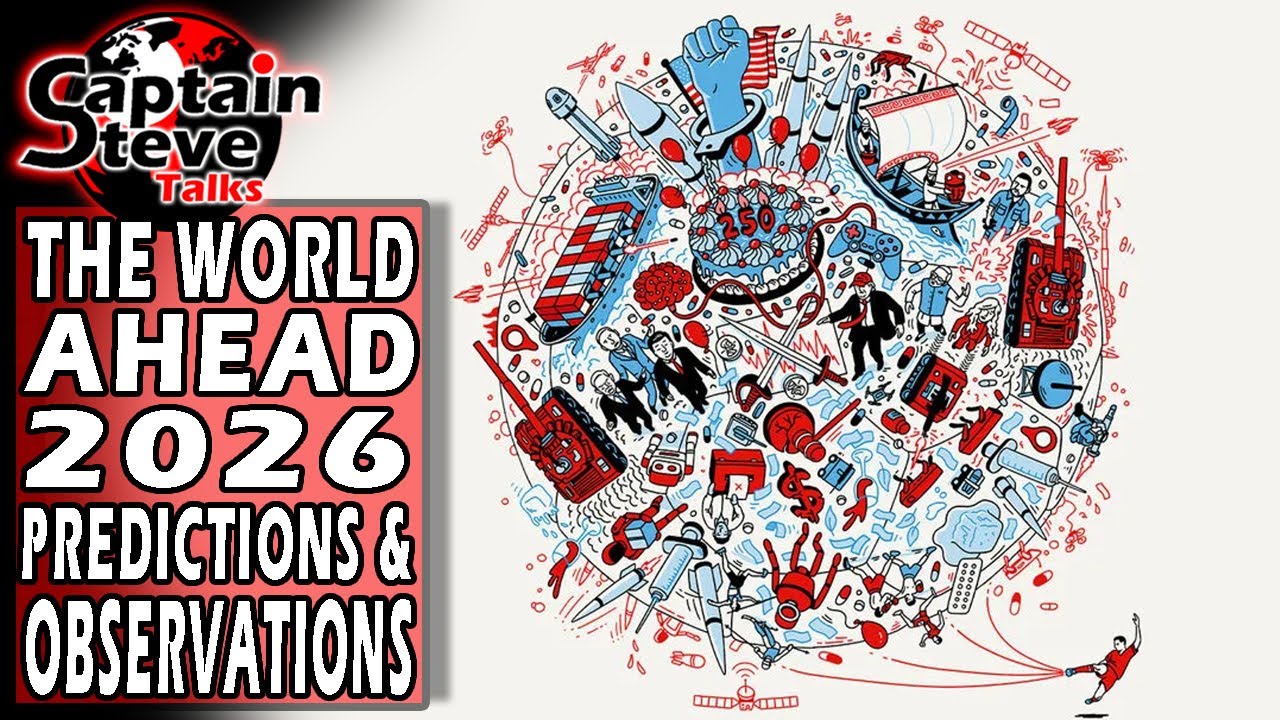 The Economist &mdash; Обзор обложек журнала &laquo;Мир впереди 2026&raquo; &mdash; Капитан Стив говорит