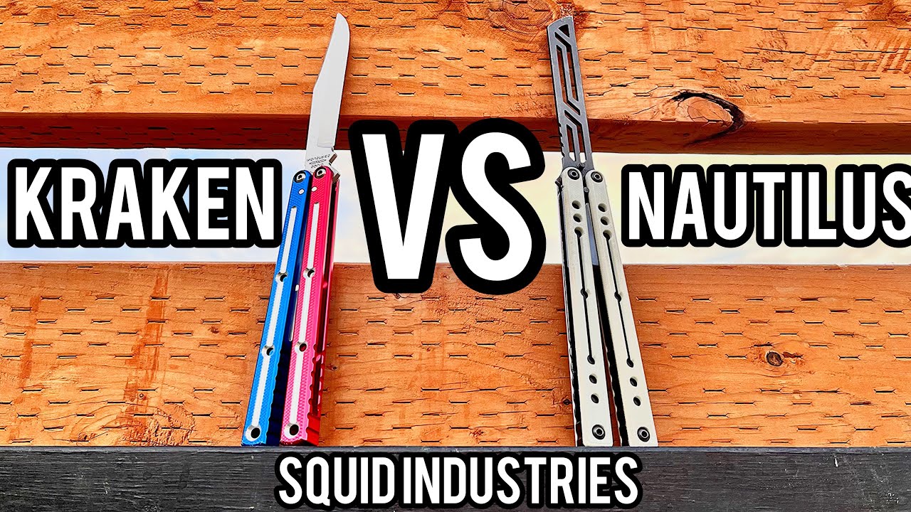 Squid industries KRAKEN and NAUTILUS Comparison!