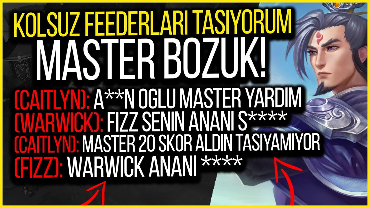 🤮 ANNELERİN MEZE OLDUĞU MAÇI MASTERLA TAŞIYORUM 🤮