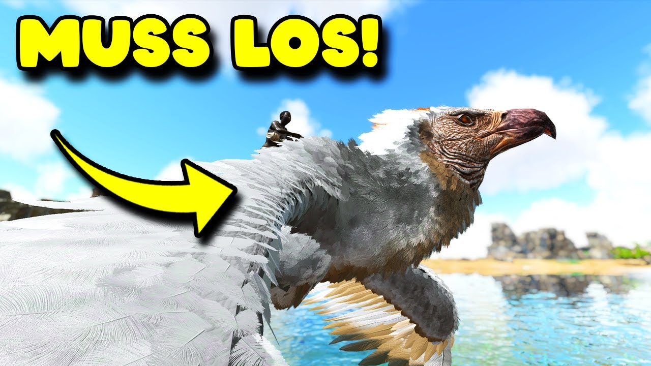 Ich muss hier SCHNELL WEG 😅 (Ark Crystal Isles Deutsch Solo PvP)