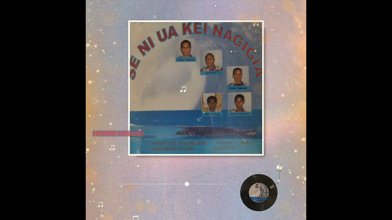 Se Ni Ua Kei Nagigia - Solomone Cabealotu
