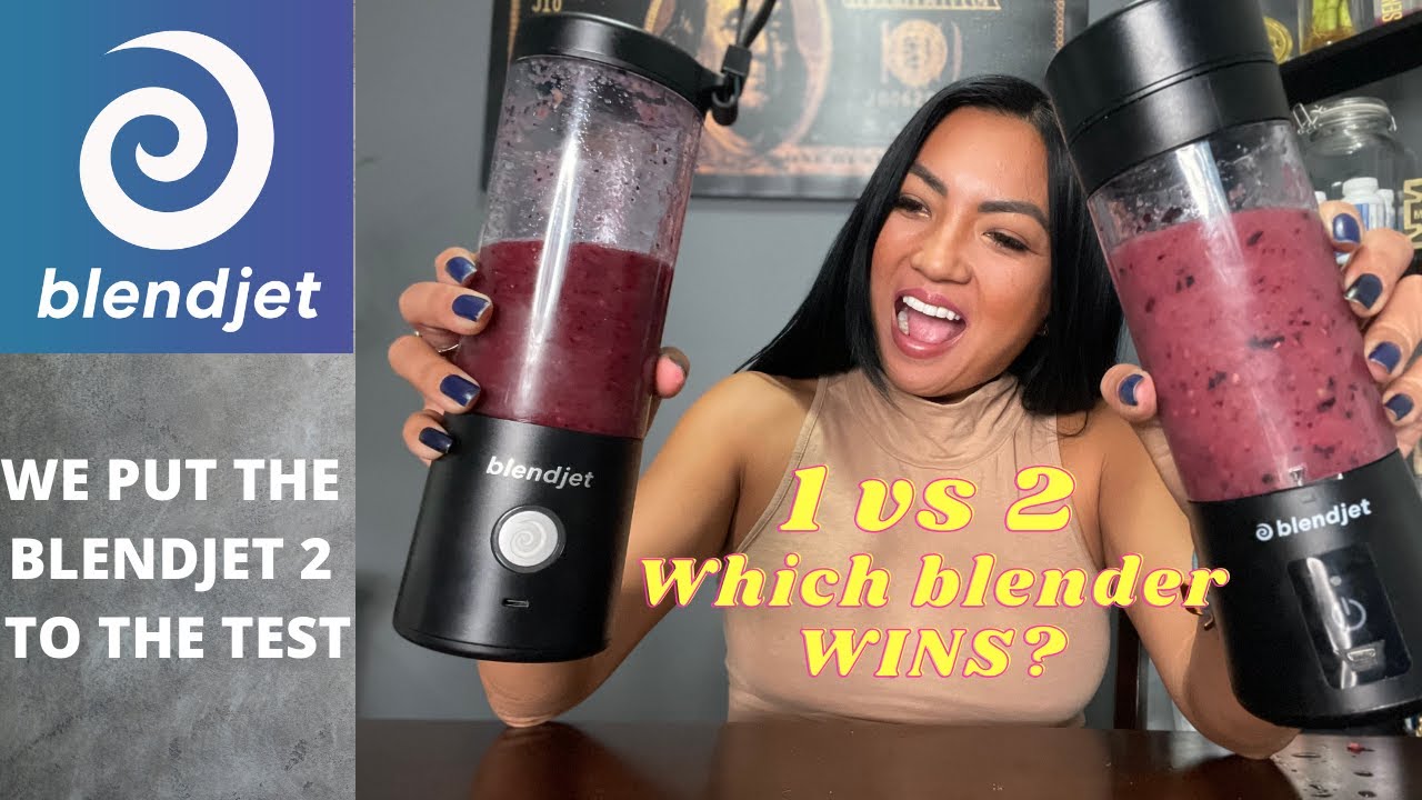 The Original BLENDJET 1 VS The NEW BLENDJET 2 - HONEST REVIEW! SIDE BY SIDE TEST- CODE: AvaHerrera12