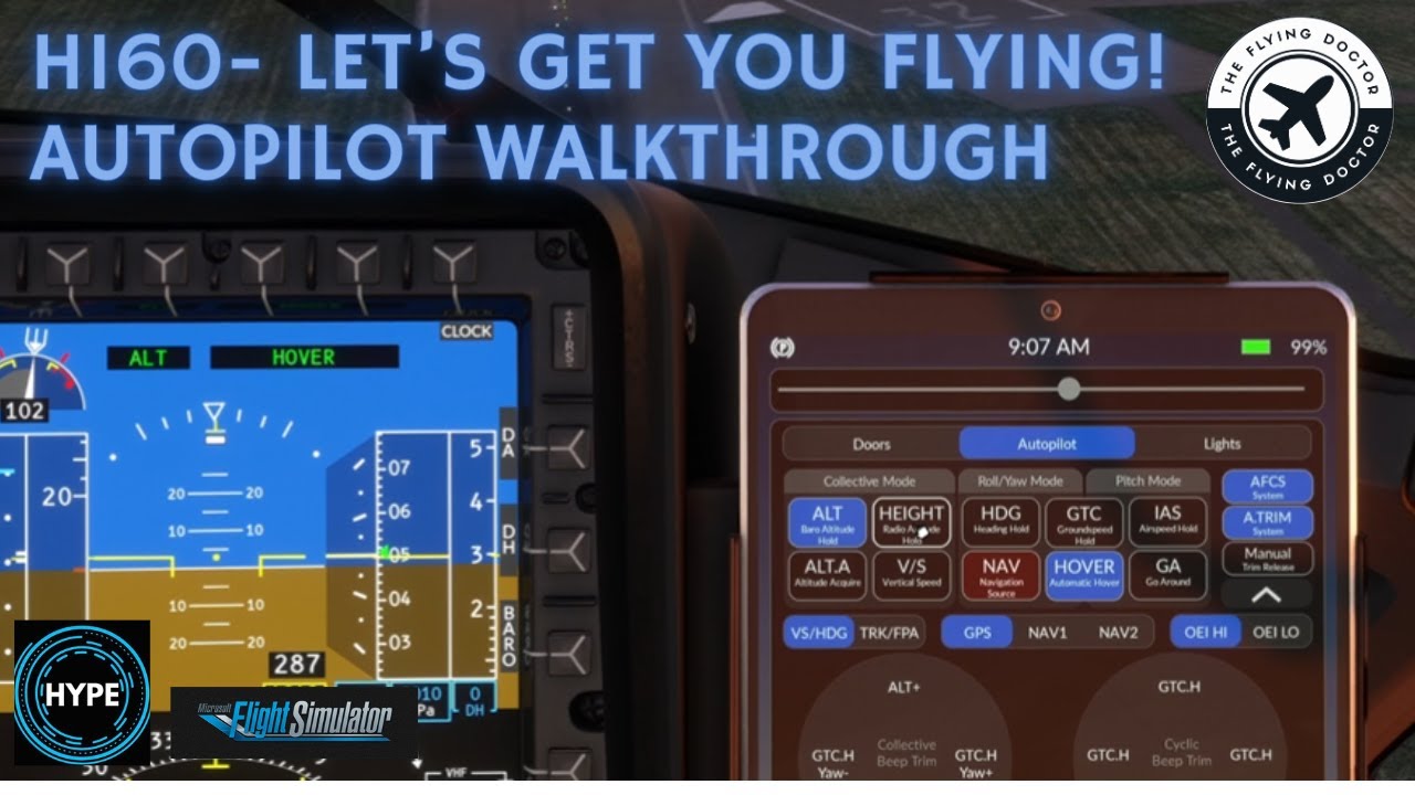 NEW HPG H160 - Tutorial 1: Let's get you up in the air. Autopilot from scratch!