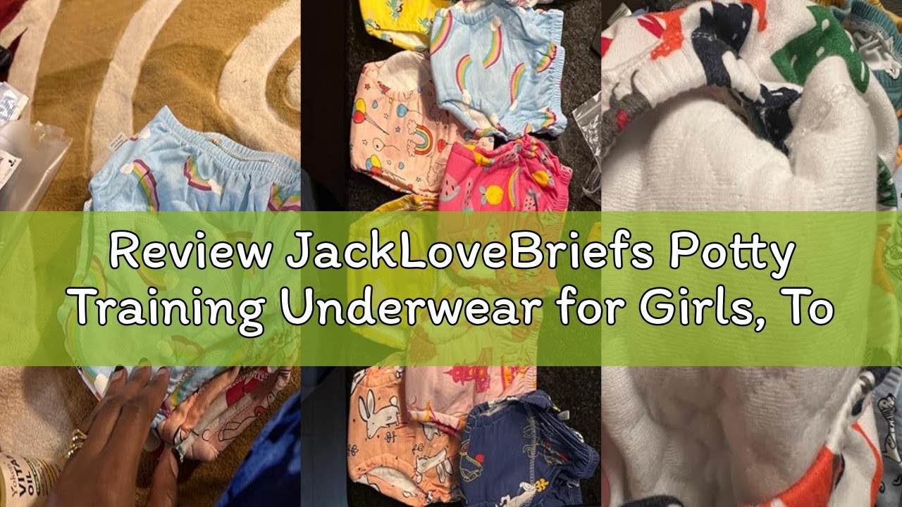 Review JackLoveBriefs Potty Training Underwear for Girls, Toddler Learning Training Underwear Boys (