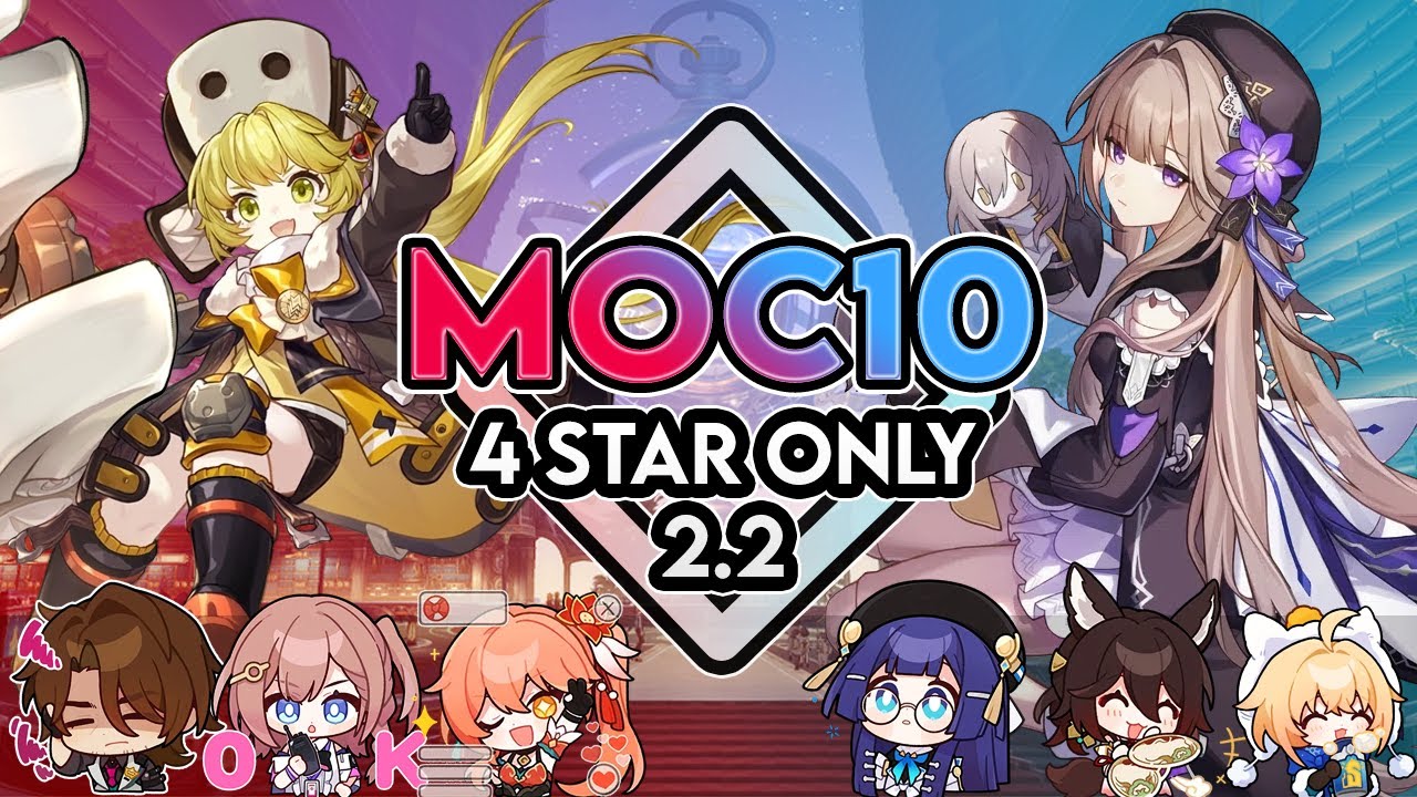 HOSHIBOSHI MONO FIRE & KURU KURU | HOOK x HERTA | 4 STAR ONLY | MOC 10 [2.2] | Honkai Star Rail